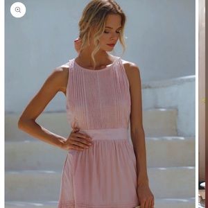 Pampelone womens sundress blush size small only wore it once